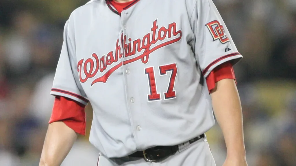 sean burnett pitches during the game