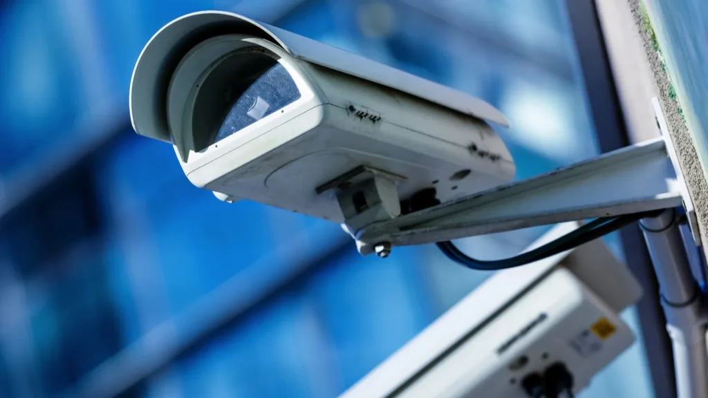 security camera and urban video