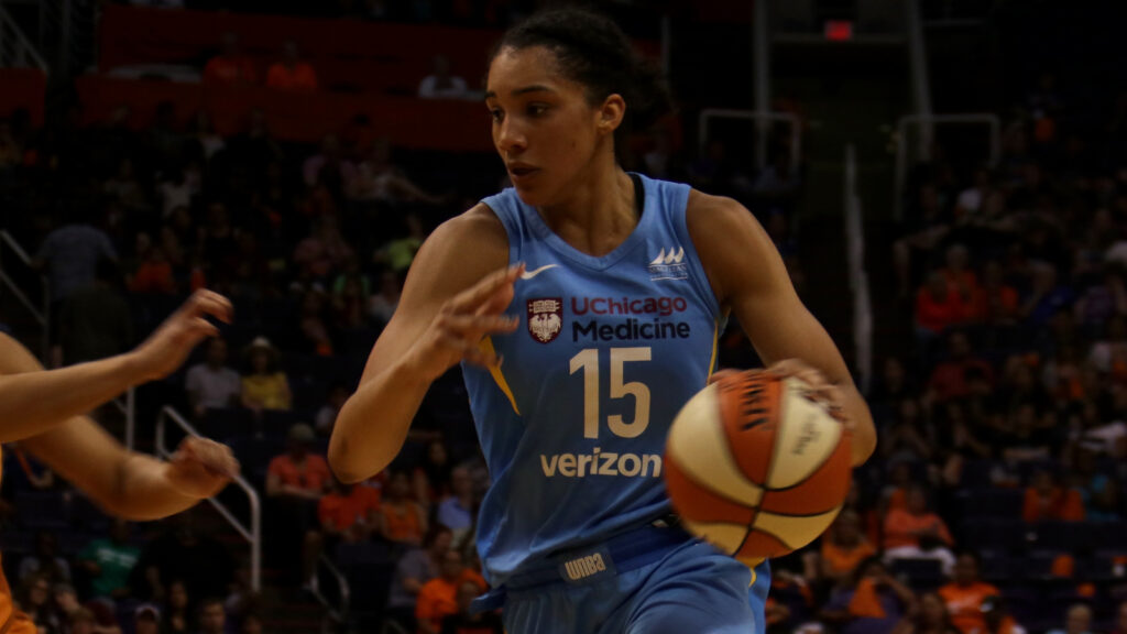 Gabby Williams in action