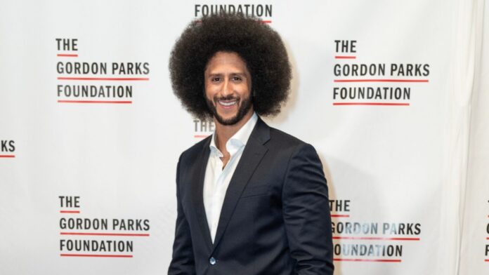 Colin Kaepernick at an event.