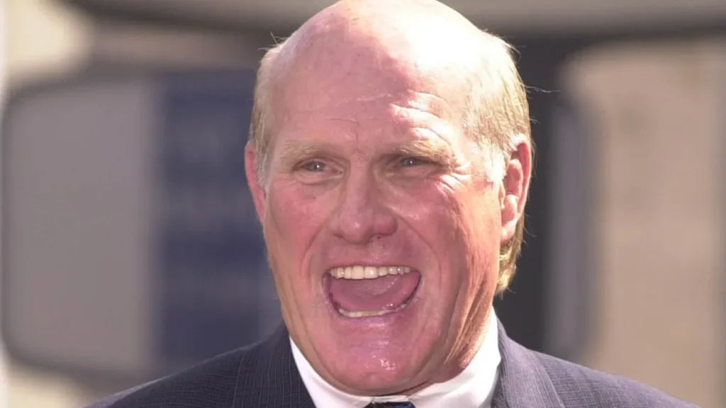 Focus shot of Terry Bradshaw