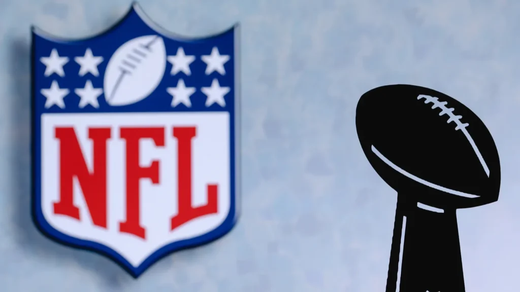 the national football league nfl professional american football club silhouette