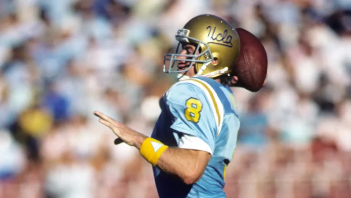 troy aikman quarterback for ucla Troy Aikman in action