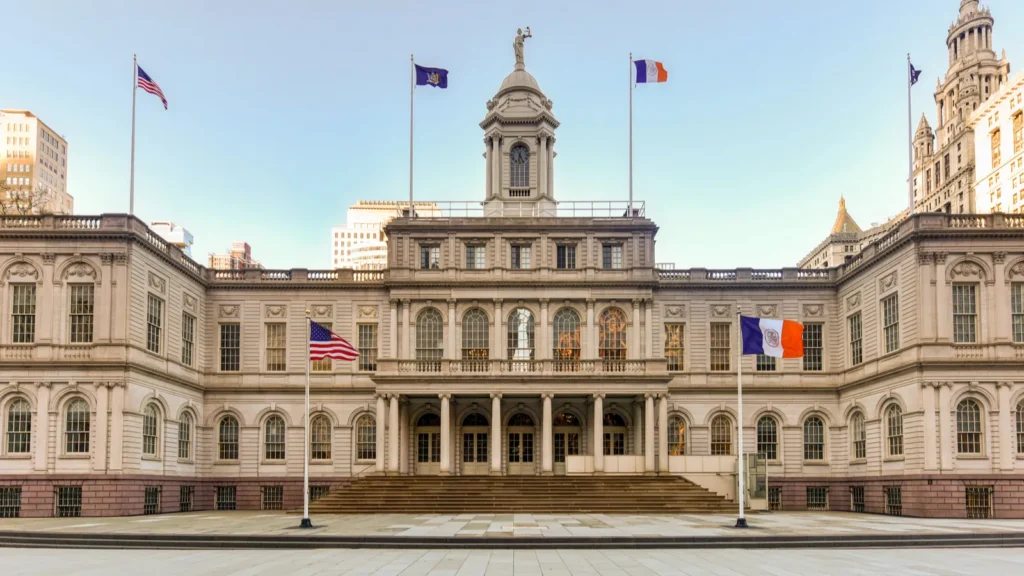 New York City Hall in New York City