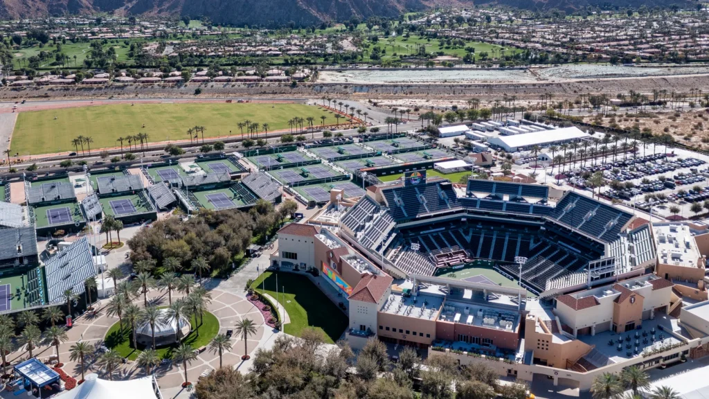 Indian Wells Tennis Garden in California