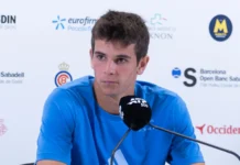 Rafael Jódar faces growing scrutiny after foul-mouthed exchange with ball boy Rafael during the press conference.