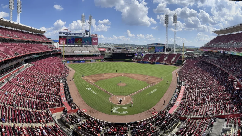Baseball stadium panorama