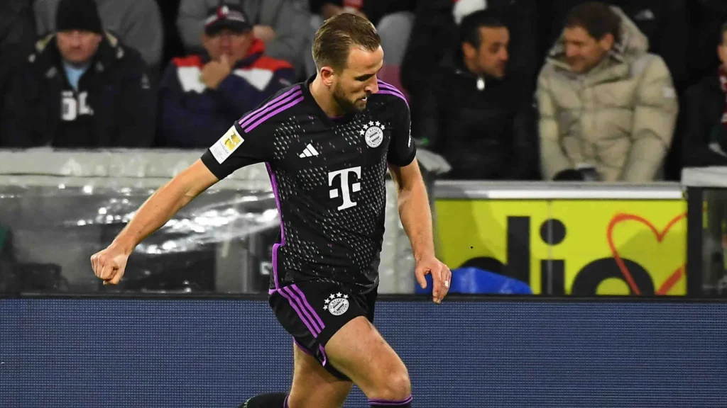 Harry Kane in action