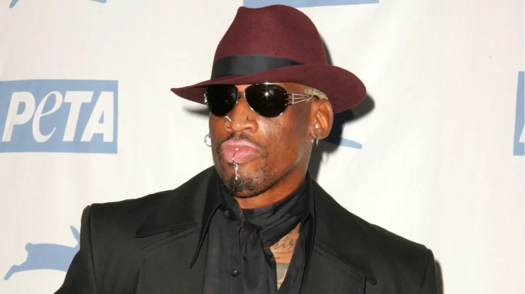Dennis Rodman at an event
