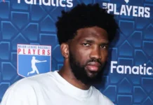 Joel Embiid at an event
