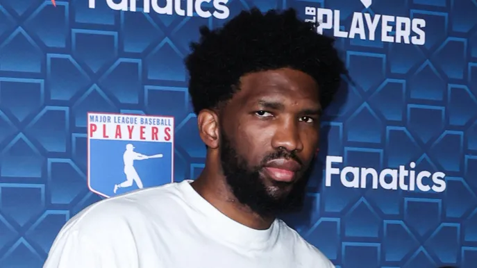 Joel Embiid at an event
