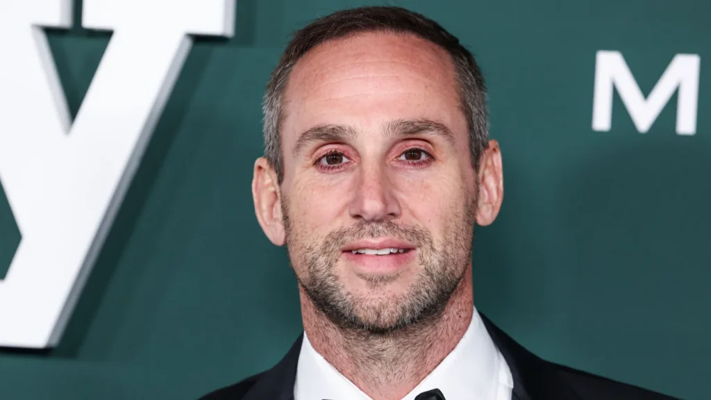 Michael Rubin arrives at an event