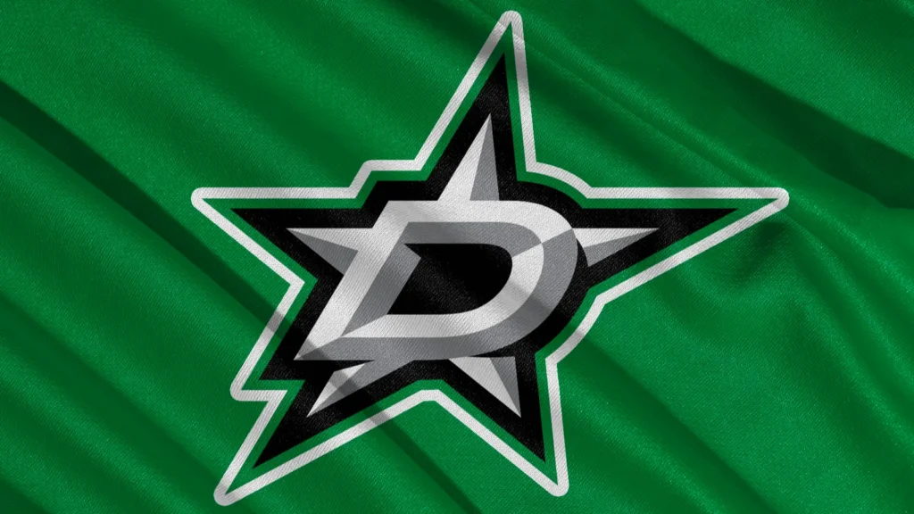 Dallas Stars logo on a fabric