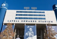 BYU, Tennessee and Texas face dangerous matchups after Week 7 Lavell Edwards stadium on the campus of Brigham Young University