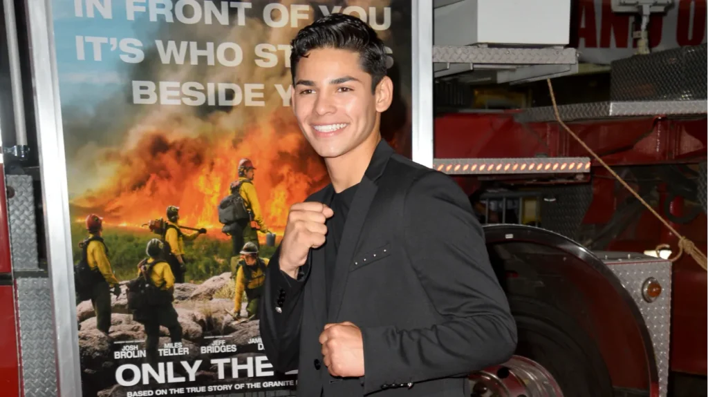 Ryan Garcia at an event