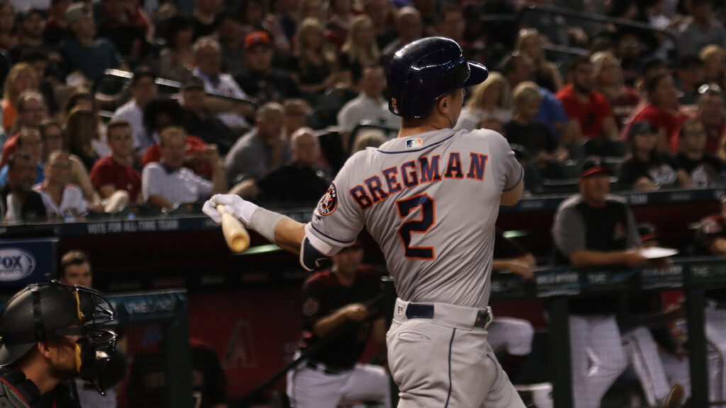 Alex Bregman in action
