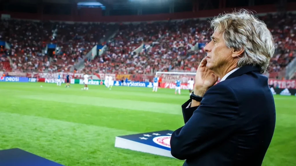Focus shot of Jorge Jesus
